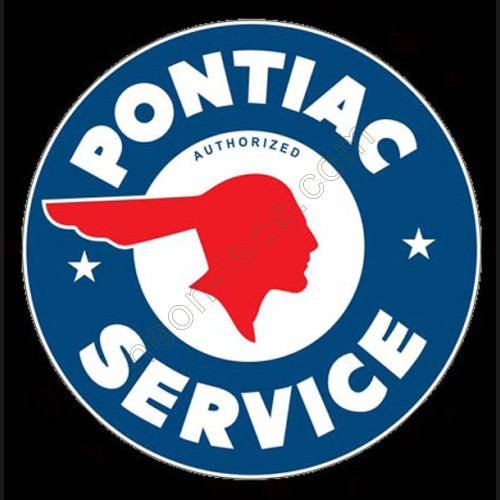 Pontiac Service Acrylic Sign WL-AP001 Pontiac Service Acrylic Sign WL-AP001