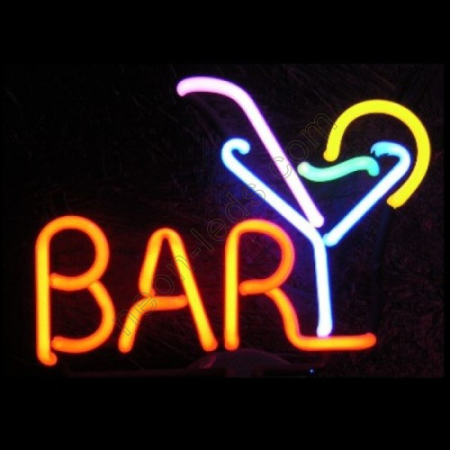 Bar martini neon sculpture WL-TN060 Bar martini neon sculpture WL-TN060
