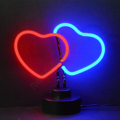 DOUBLE HEART NEON SCULPUT WL-TN016 DOUBLE HEART NEON SCULPUT WL-TN016