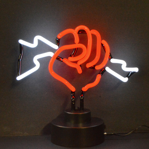 Fist With Lightning Neon Sculpture WL-TN037