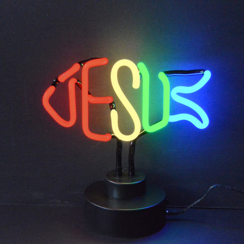 Jesus Fish Neon Sculpture WL-TN043 Jesus Fish Neon Sculpture WL-TN043