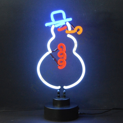 Snowman Christmas Neon Sculpture WL-TN070